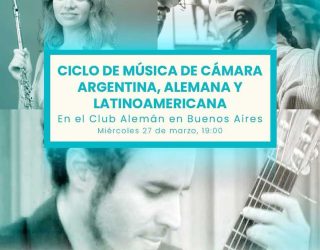 Música de Cámara Argentina, Latinoamericana y Alemana