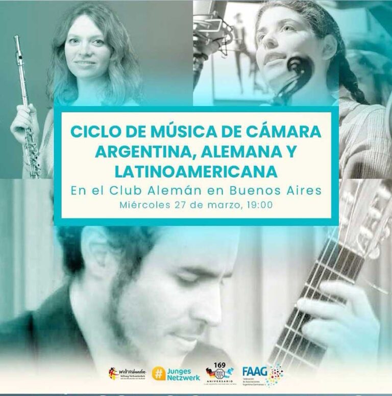 Lee más sobre el artículo Música de Cámara Argentina, Latinoamericana y Alemana