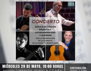 Música de Cámara Argentina, Latinoamericana y Alemana – Mayo