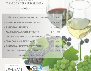 Promoción exclusiva Club Alemán – Vinos Premium