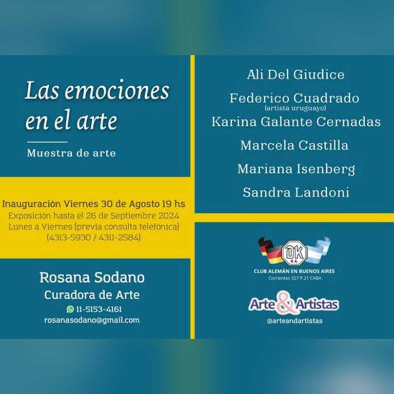 Lee más sobre el artículo Vernissage – Las Emociones en el Arte