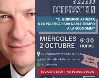 Sergio Berensztein: El gobierno apuesta a la política para darle tiempo a la economía