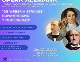 Momentos de la Ópera Alemana – Octubre