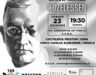 El tradicional Kozelessen