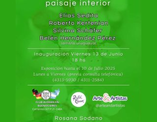 Vernissage – Junio 2025: El arte, paisaje interior.
