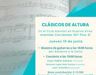 Clásicos de Altura – Concierto Junio 2025