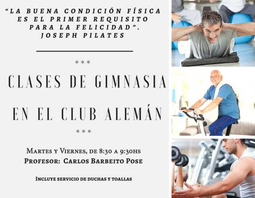 Club Alemán en Buenos Aires - Clase de Gimnasia
